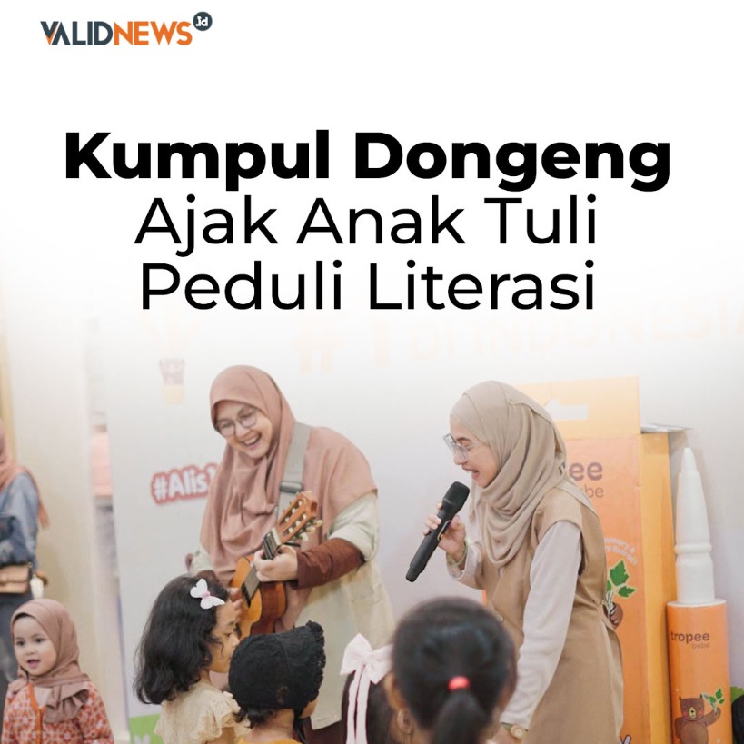 Kumpul Dongeng Ajak Anak Tuli Peduli Literasi