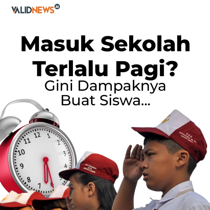 Masuk Sekolah Terlalu Pagi? Gini Dampaknya