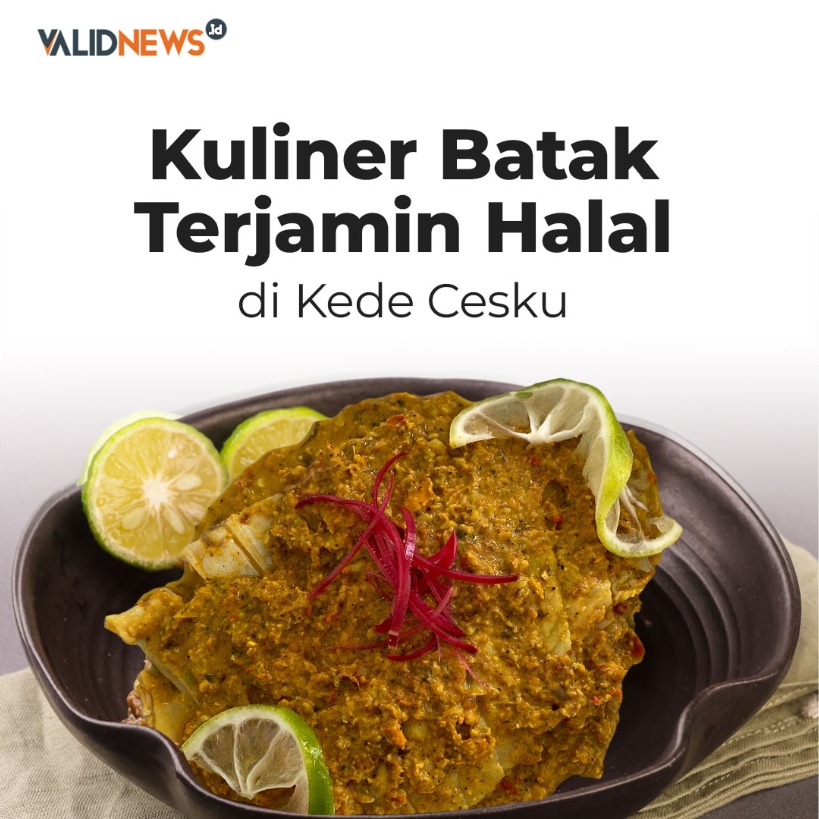 Kuliner Batak Terjamin Halal di Kede Cesku