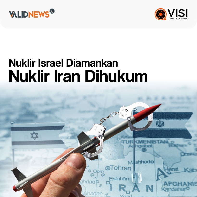 Nuklir Israel Diamankan Nuklir Iran Dihukum