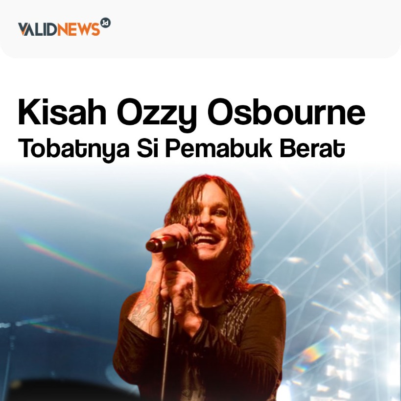 Kisah Ozzy Osbourne Tobatnya Si Pemabuk Berat