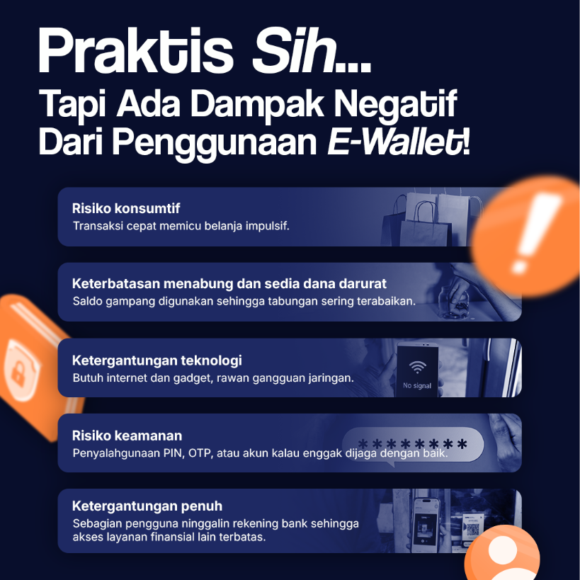 Dampak Negatif Dari Penggunaan E-Wallet