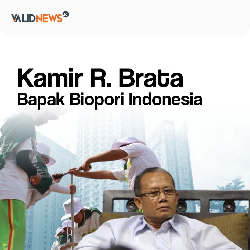 Kamir R. Brata Bapak Biopori Indonesia