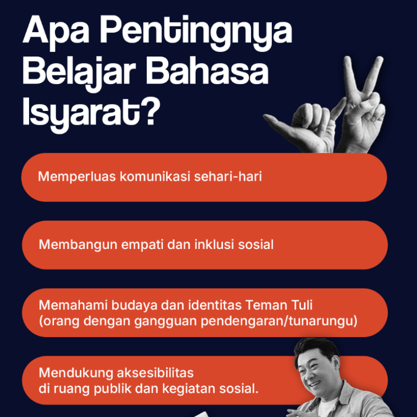 Apa Pentingnya Belajar Bahasa Isyarat?