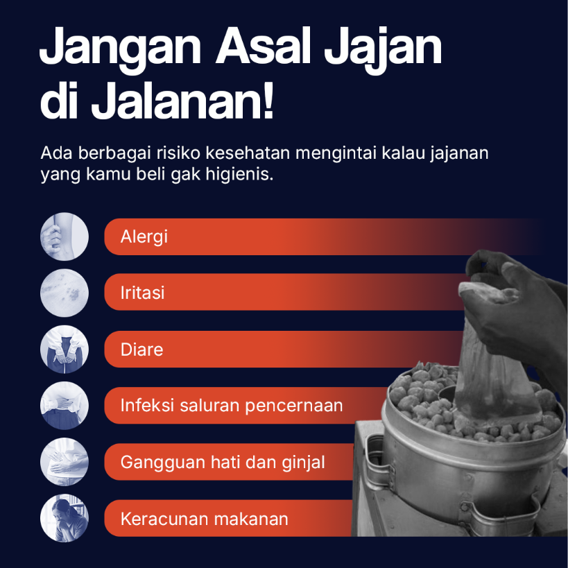 Jangan Asal Jajan di Jalanan!