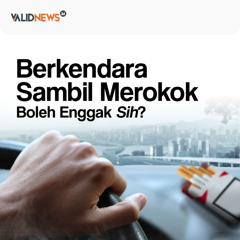 Berkendara Sambil Merokok Boleh Enggak Sih?