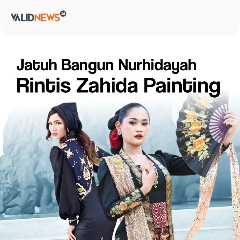 Jatuh Bangun Nurhidayah Rintis Zahida Painting