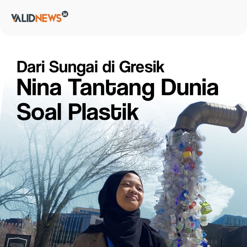 Nina Tantang Dunia Soal Plastik